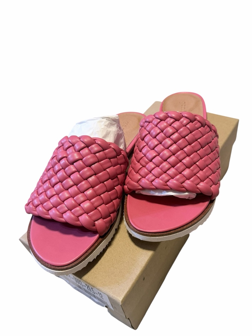 🌟🌼NIB GENTLE SOULDS BY KENNETH COLE LAVERN LITE PINK BRAIDED  MULES